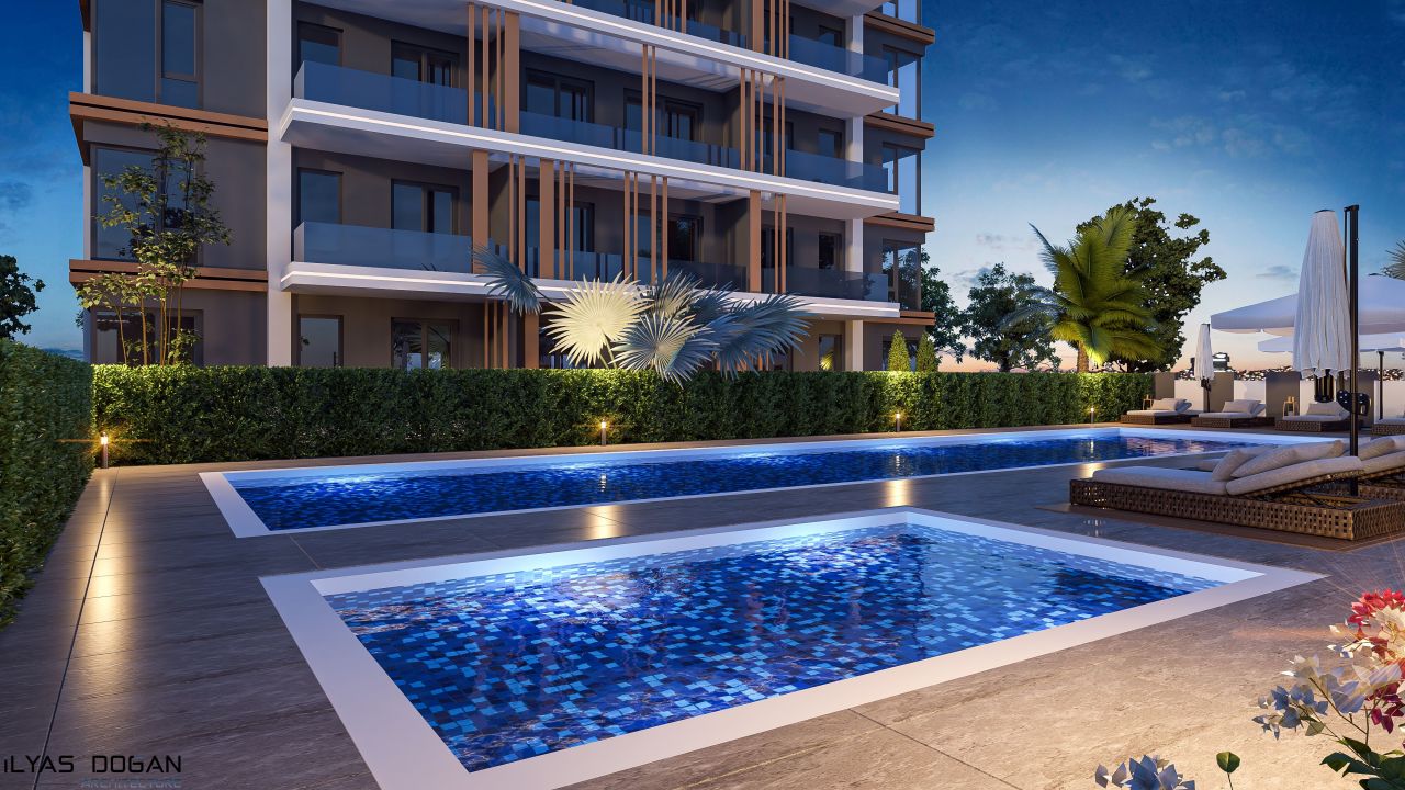 Квартира в Анталии, Турция, 44 м² - фото 6