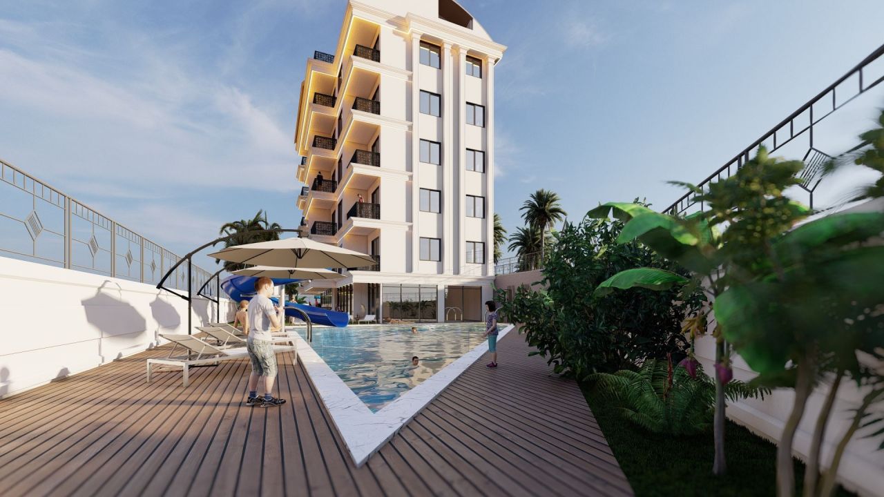 Квартира в Авсалларе, Турция, 56 м² - фото 1