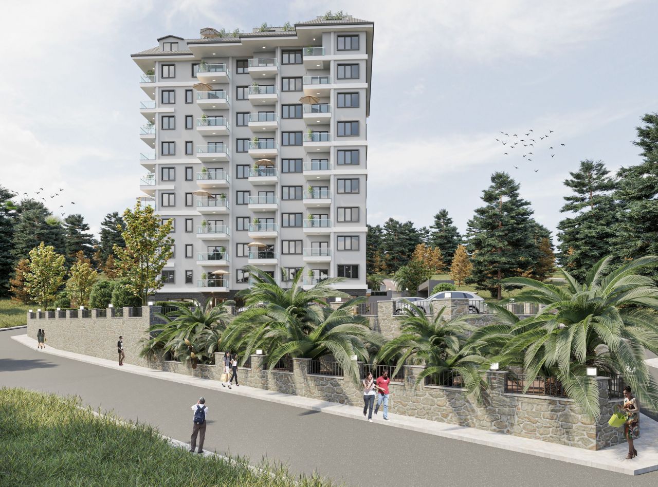 Квартира в Алании, Турция, 53 м² - фото 2