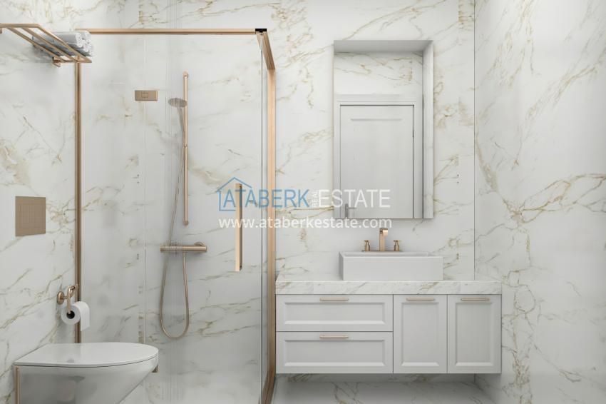 Квартира в Алании, Турция, 50 м² - фото 9