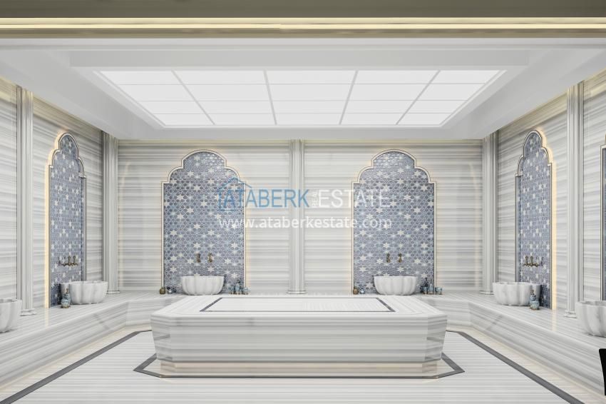 Квартира в Алании, Турция, 50 м² - фото 15