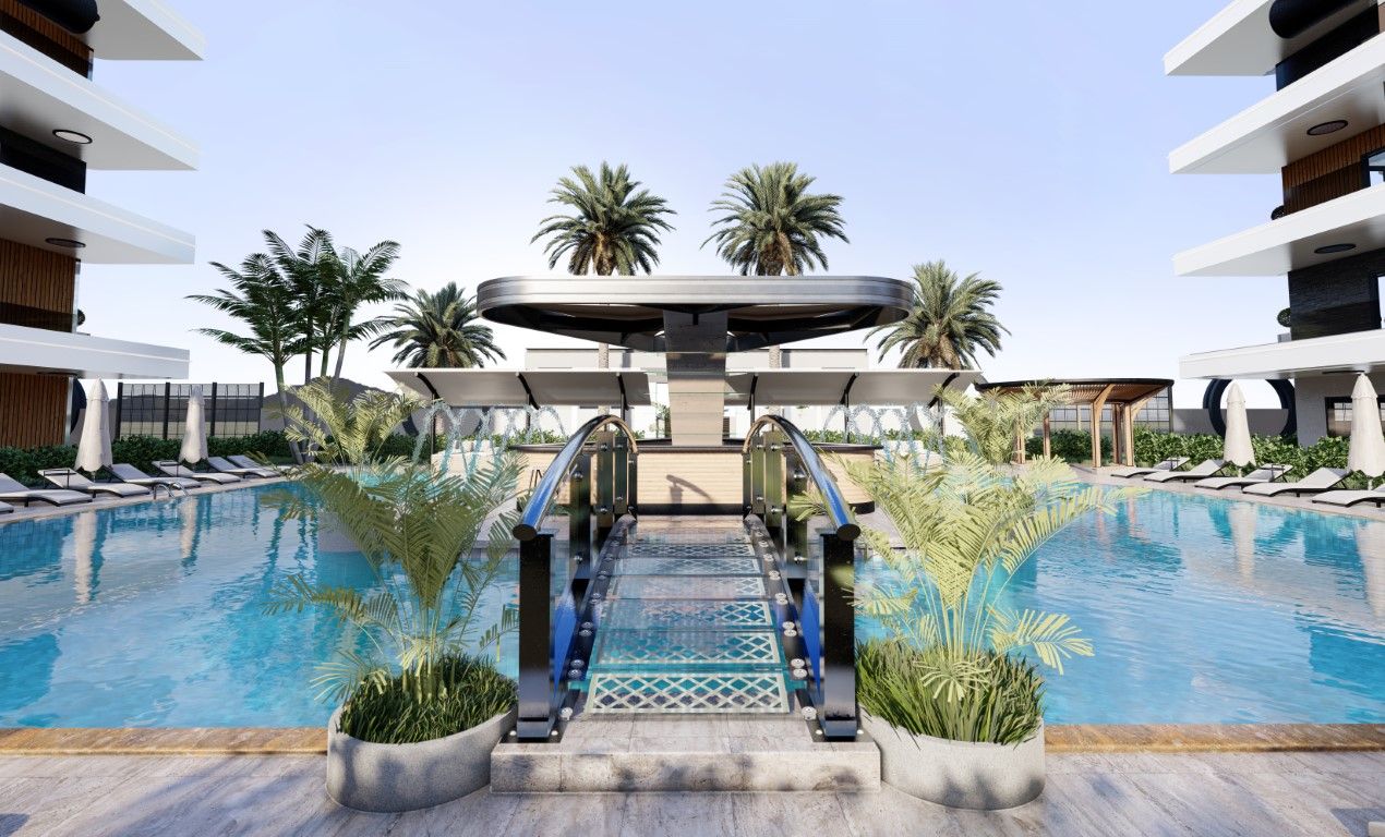 Квартира в Алании, Турция, 55 м² - фото 9