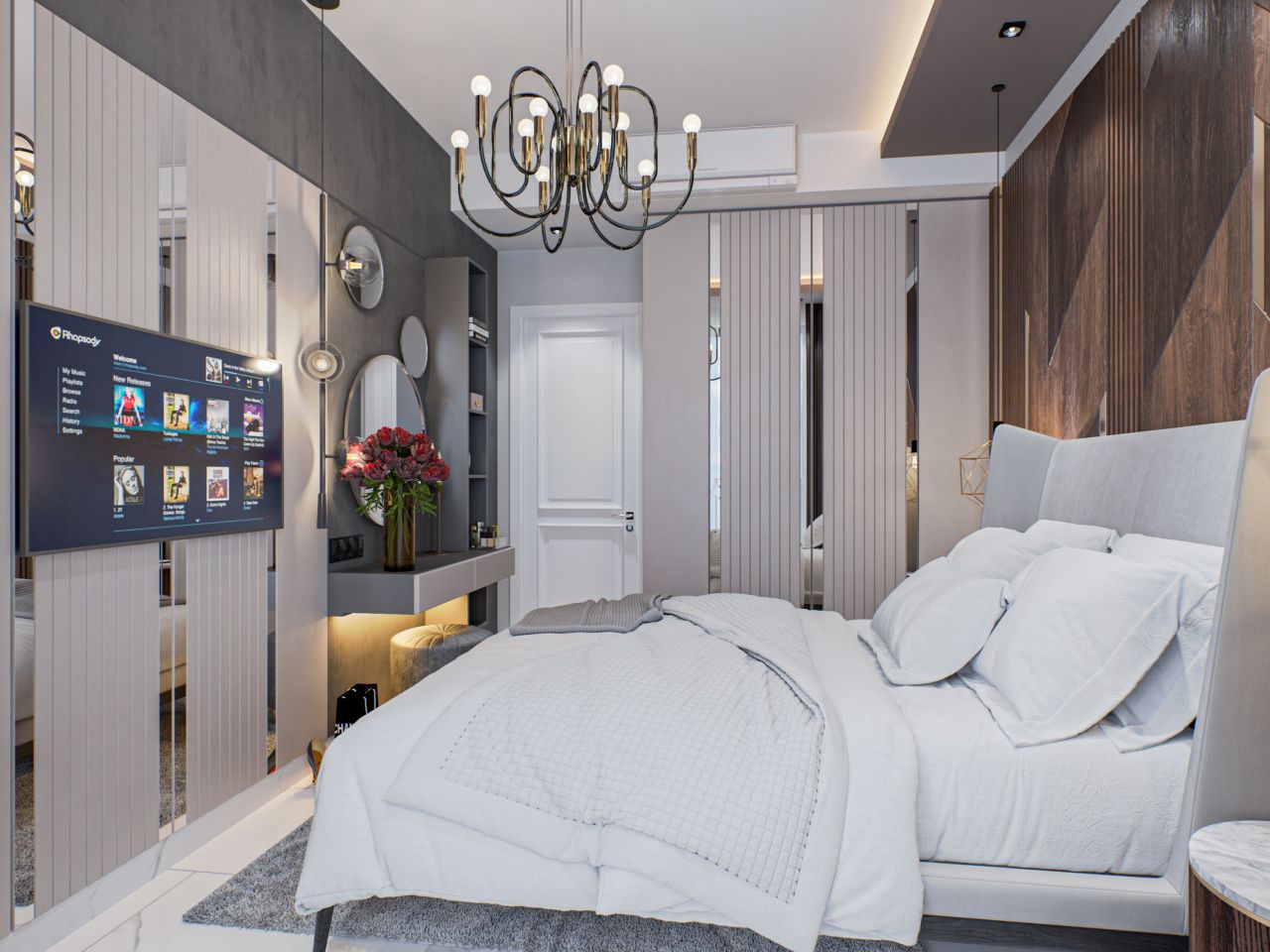 Квартира в Алании, Турция, 60 м² - фото 13