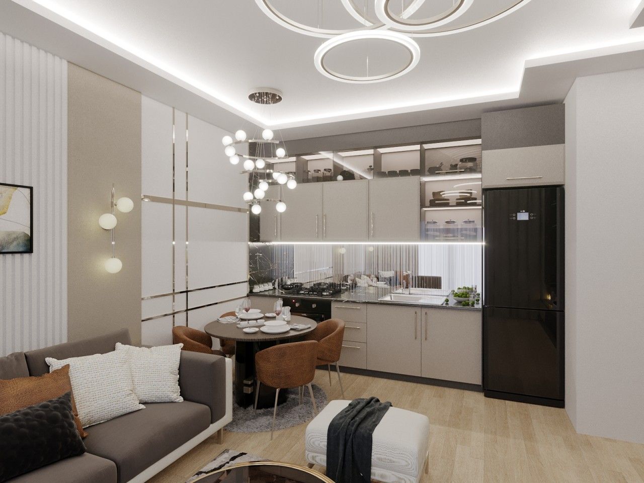 Квартира в Алании, Турция, 55 м² - фото 15