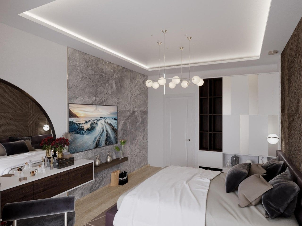 Квартира в Алании, Турция, 55 м² - фото 17