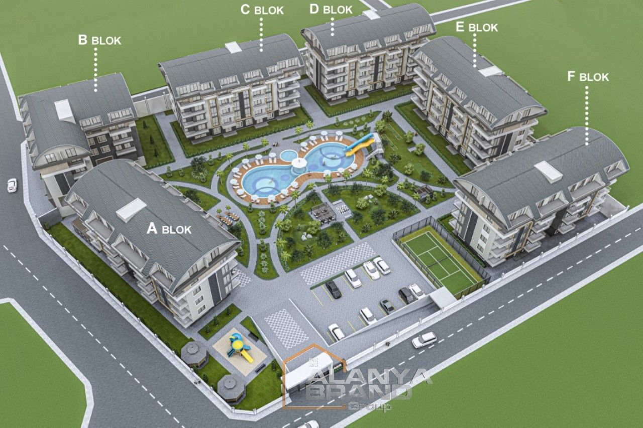 Квартира в Алании, Турция, 50 м² - фото 18