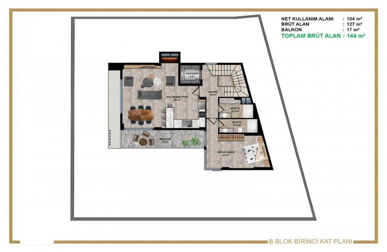 Вилла в Алании, Турция, 658 м² - фото 8