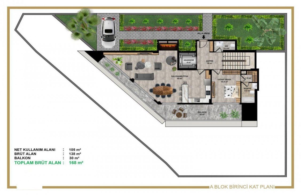 Вилла в Алании, Турция, 658 м² - фото 7