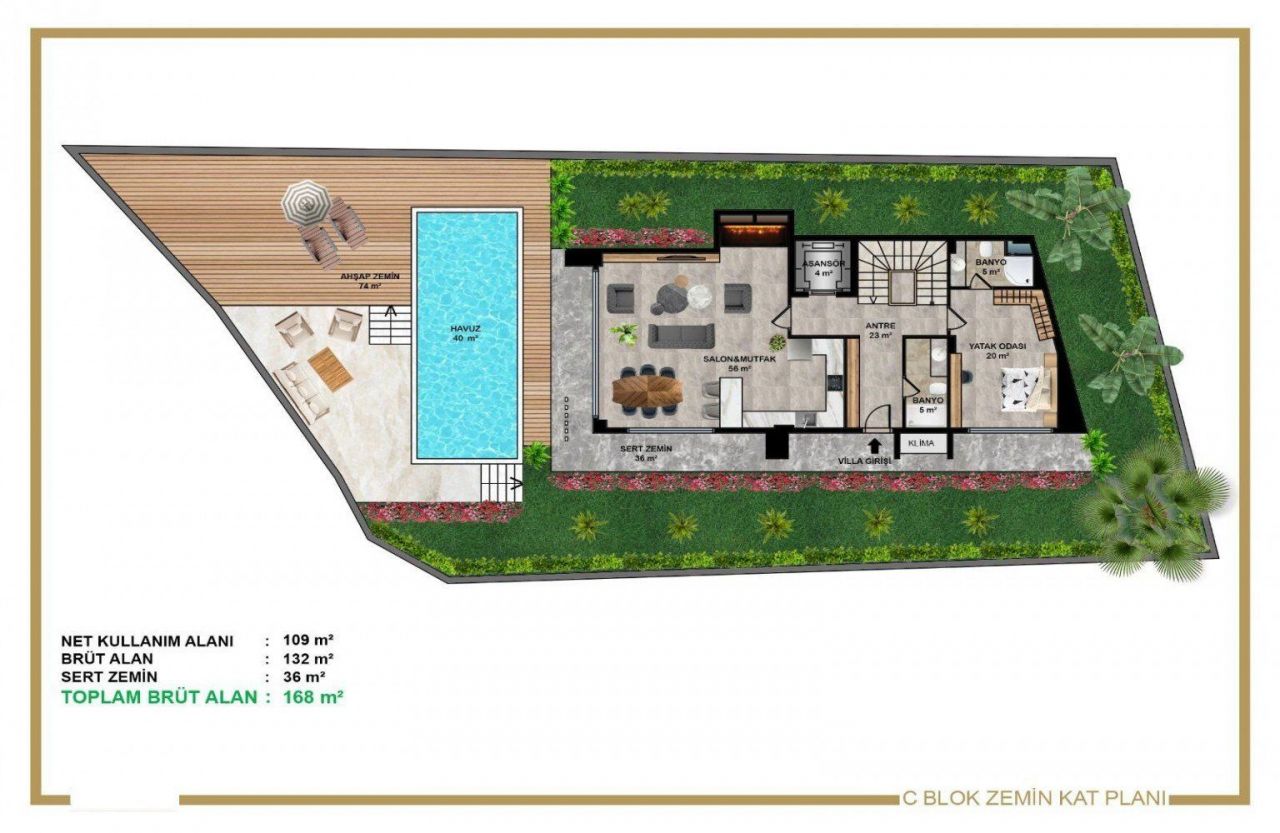 Вилла в Алании, Турция, 658 м² - фото 10