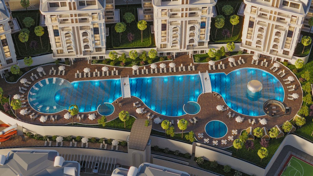 Квартира в Алании, Турция, 55 м² - фото 9