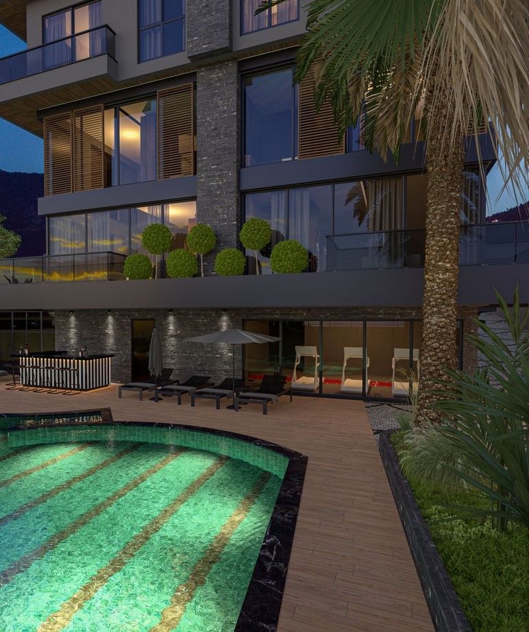 Квартира в Алании, Турция, 55 м² - фото 9