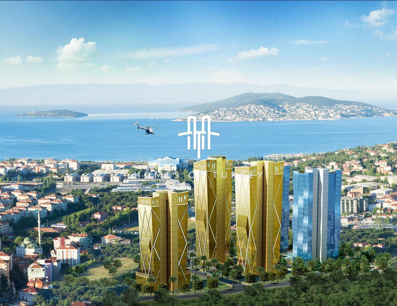 Апартаменты в Стамбуле, Турция, 48 м2 - фото 1
