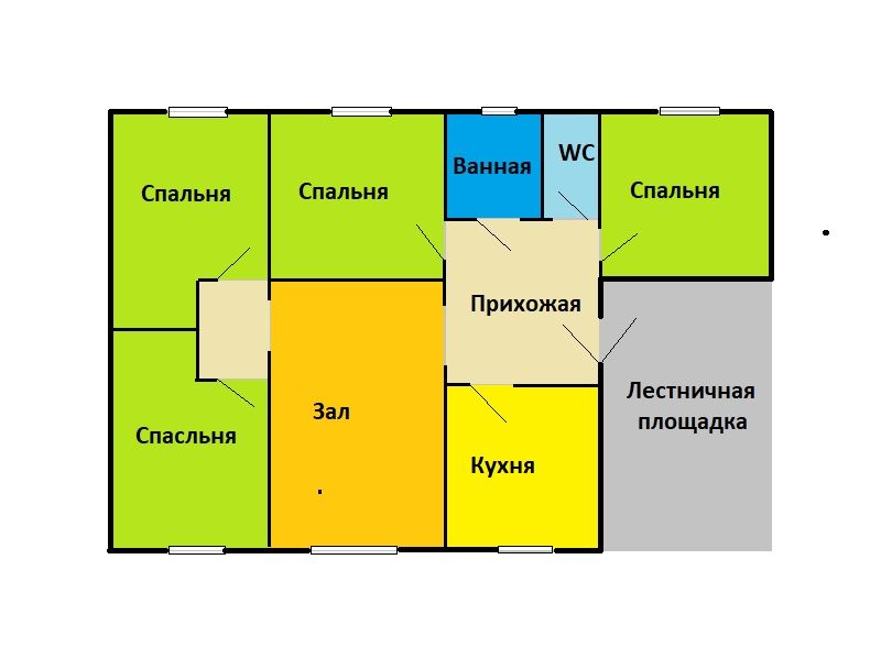 Квартира в Пюсси, Эстония, 83.8 м² - фото 1