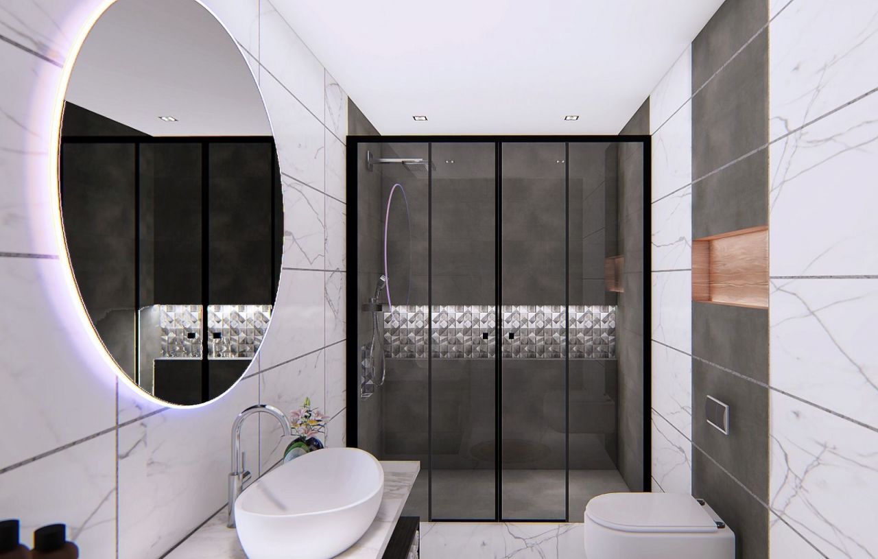 Квартира в Алании, Турция, 49 м² - фото 11