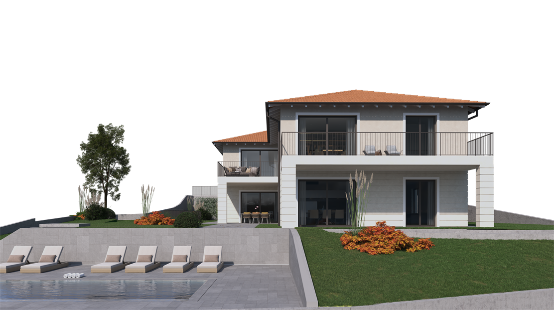 Апартаменты у озера Комо, Италия, 102 м² - фото 5