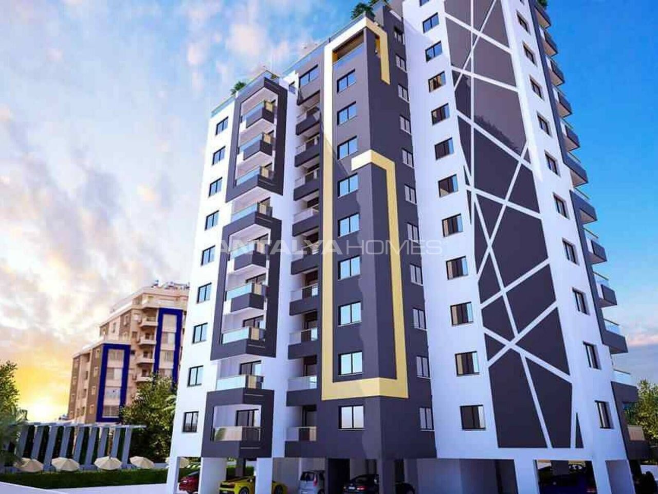 Апартаменты в Газимагусе, Кипр, 87 м² - фото 1