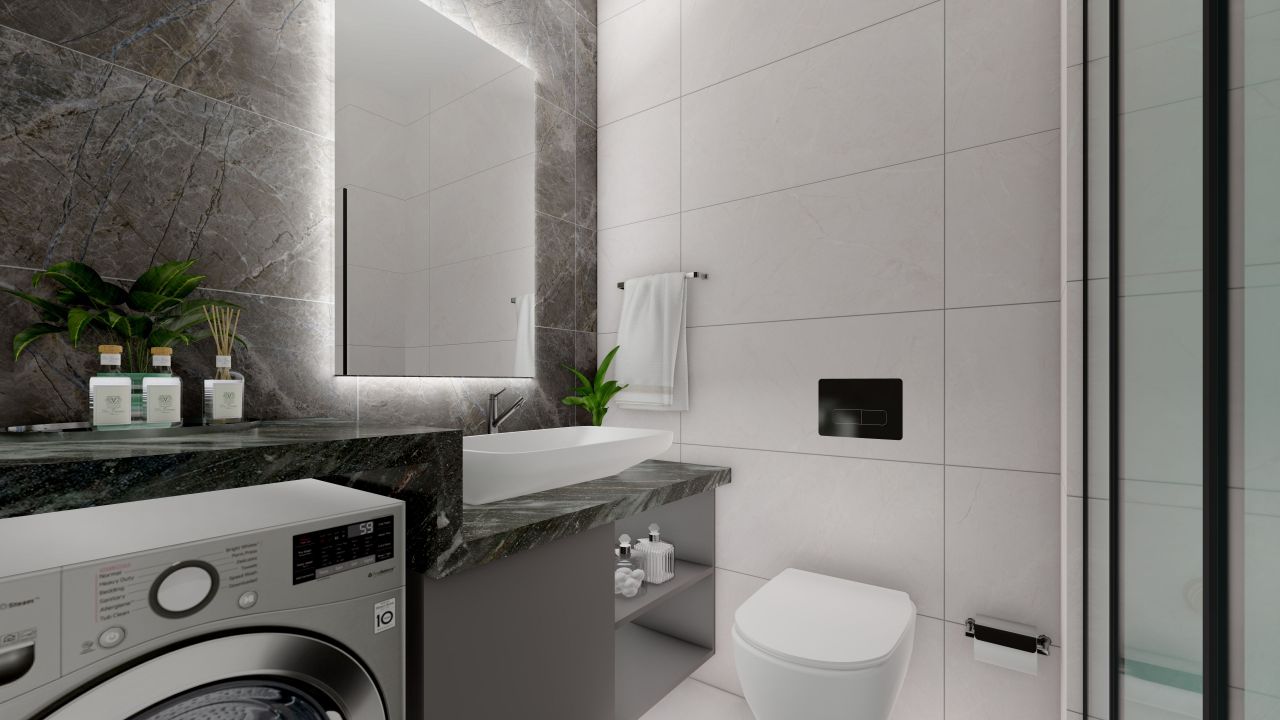 Апартаменты в Алании, Турция, 44 м² - фото 18