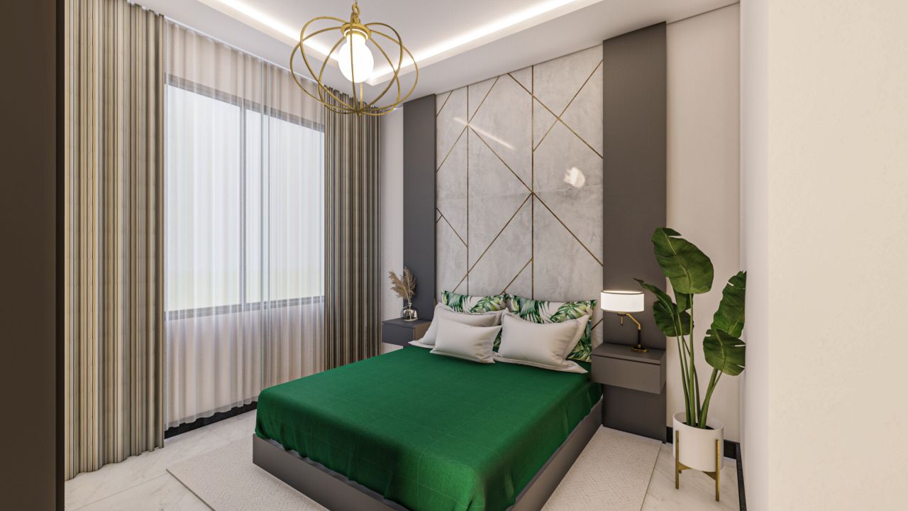 Апартаменты в Алании, Турция, 44 м² - фото 17