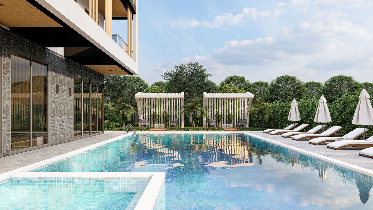 Апартаменты в Алании, Турция, 44 м² - фото 4