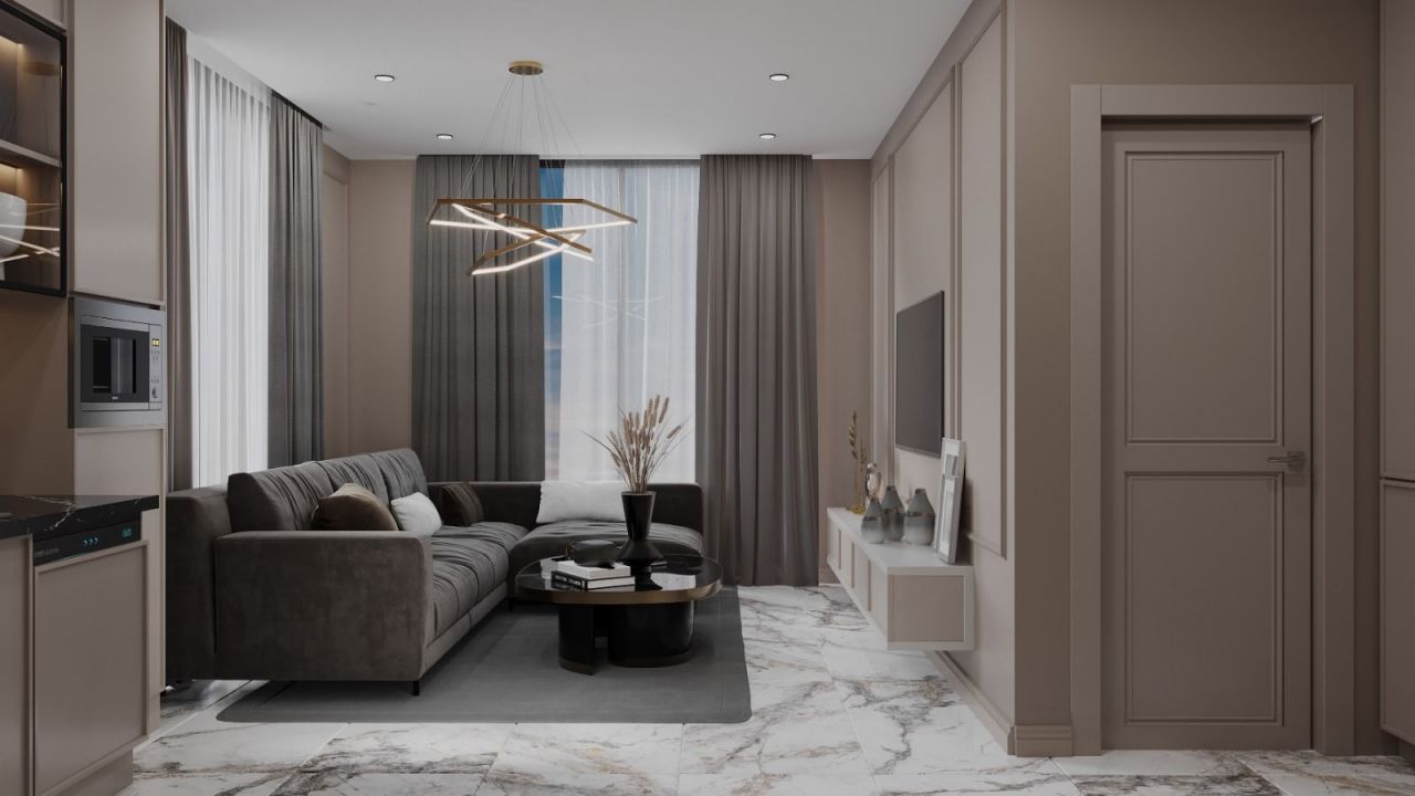 Апартаменты в Алании, Турция, 57 м² - фото 3