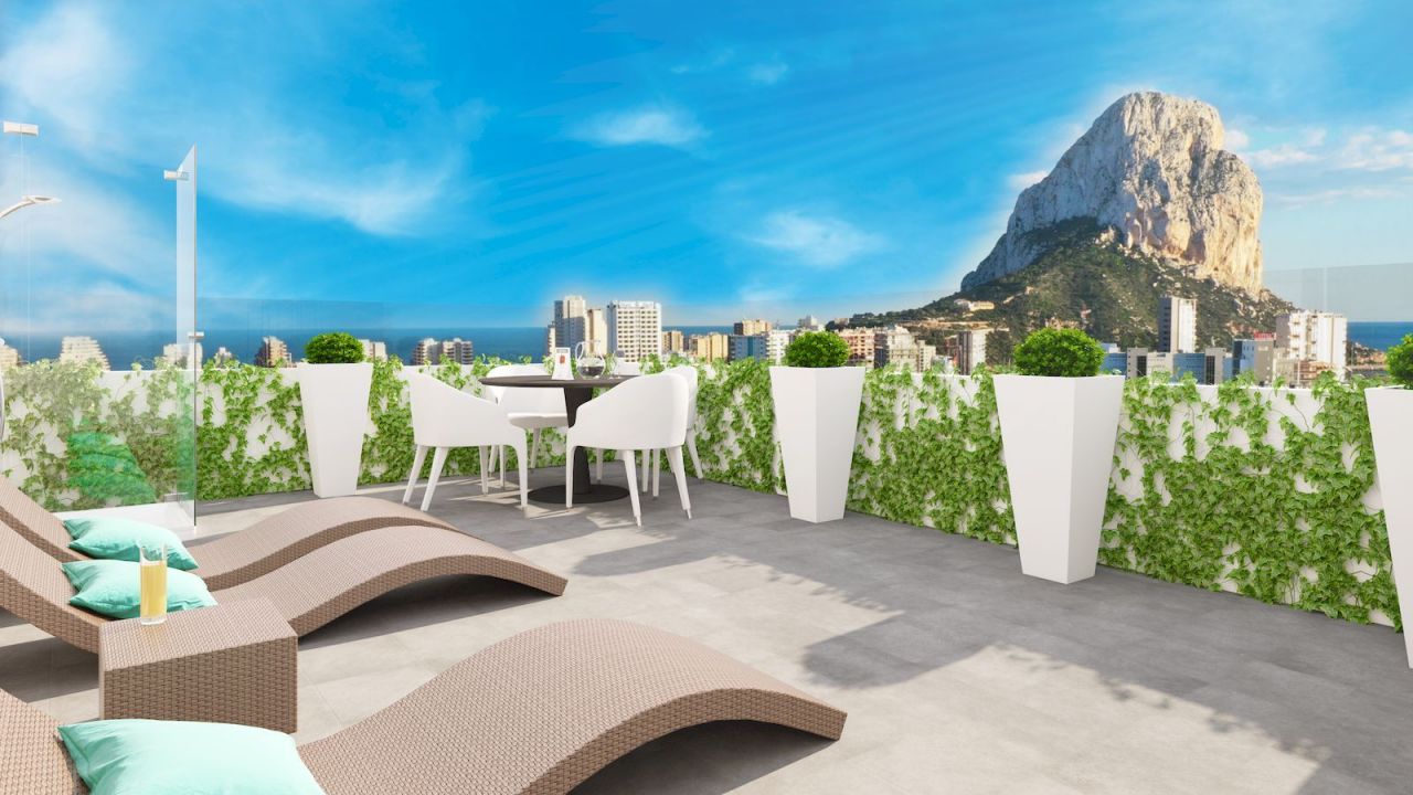 Апартаменты в Кальпе, Испания, 89 м² - фото 1