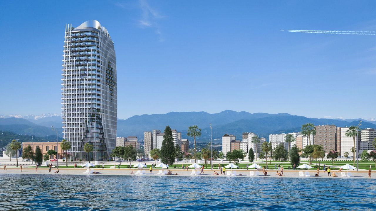 Апартаменты в Батуми, Грузия, 98.1 м² - фото 1