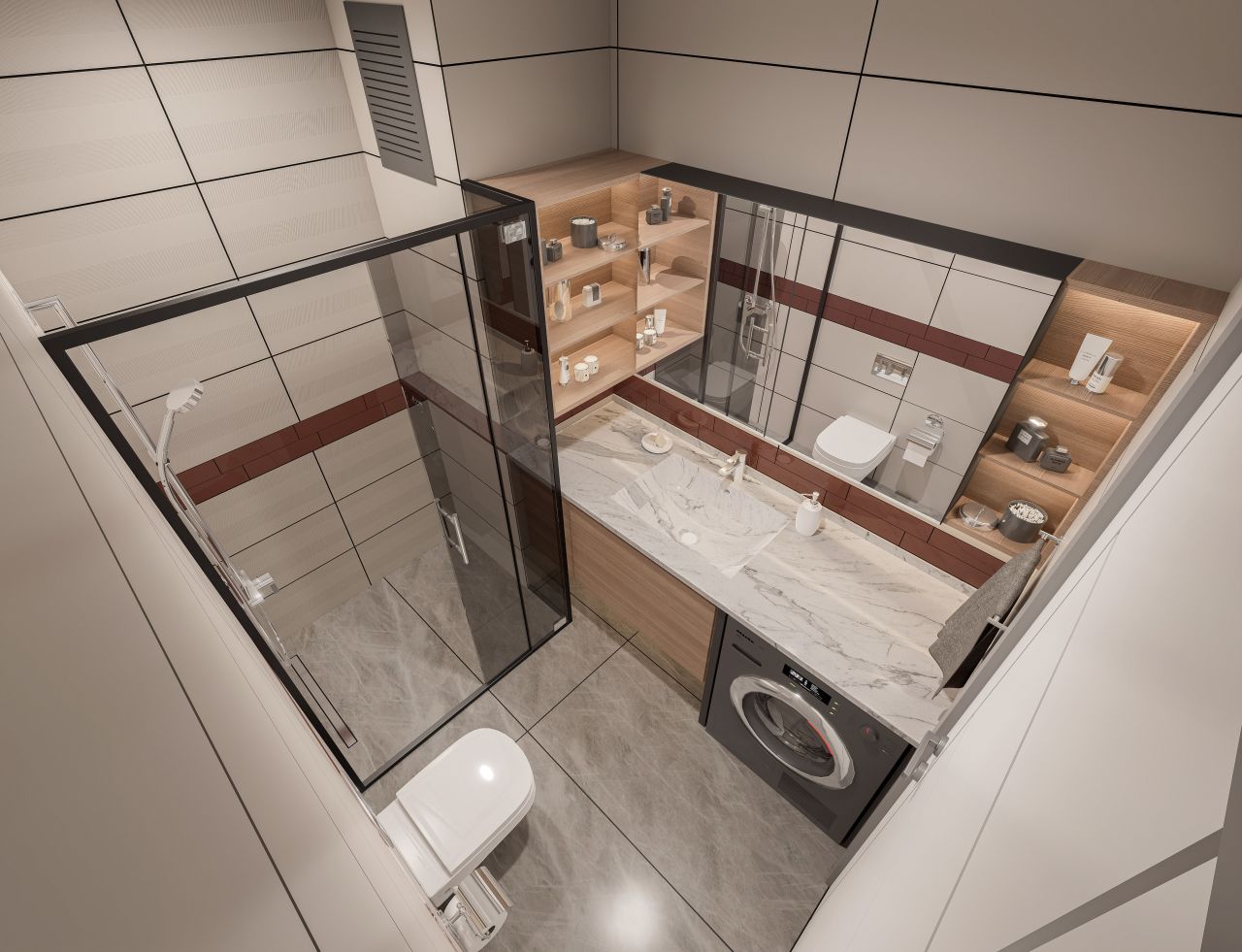 Квартира в Анталии, Турция, 65 м² - фото 12