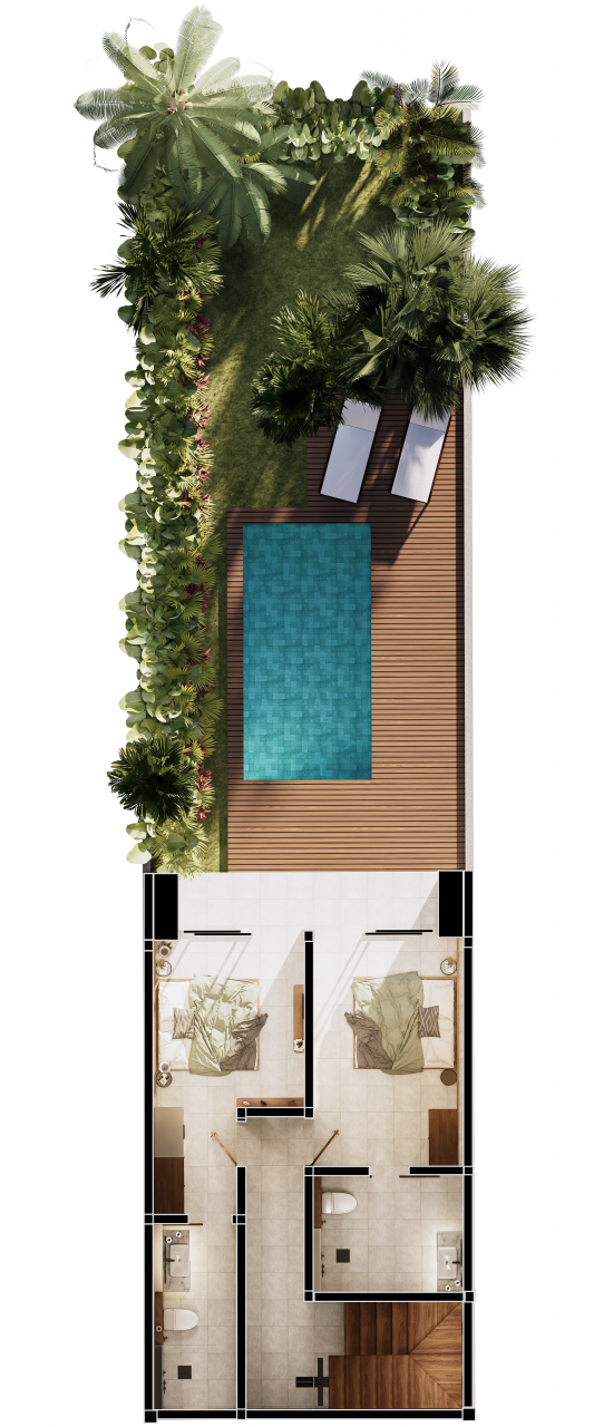 Лофт в Нуса Дуа, Индонезия, 81 м² - фото 12