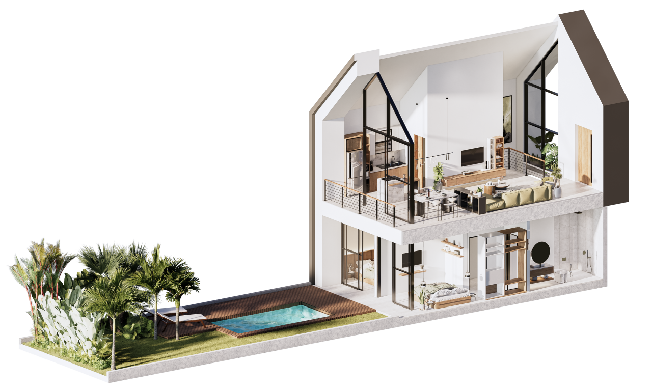 Лофт в Нуса Дуа, Индонезия, 81 м² - фото 10