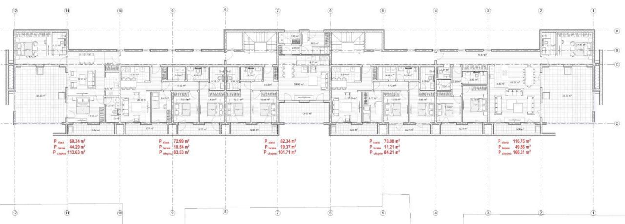 Квартира в Будве, Черногория, 65 м² - фото 16