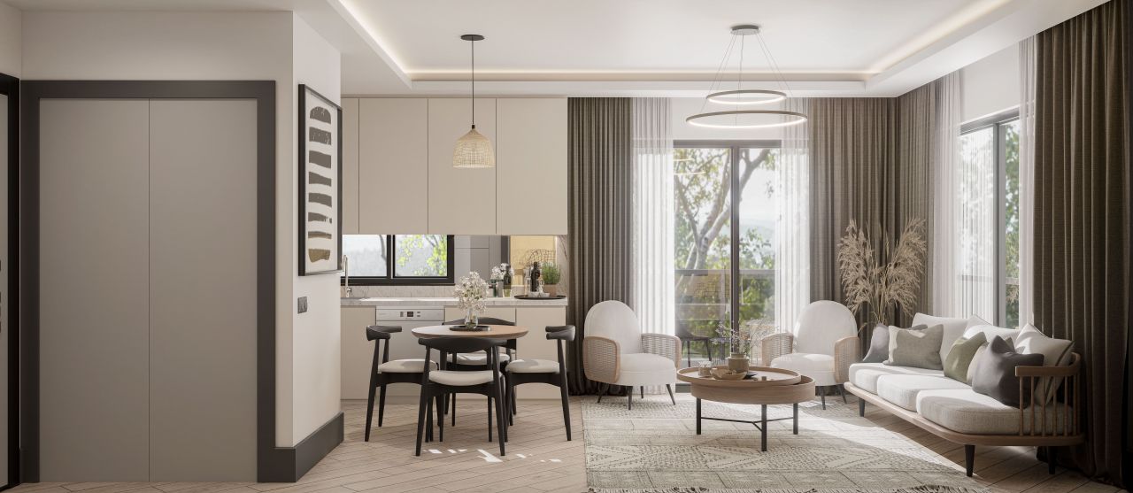 Квартира в Анталии, Турция, 74 м² - фото 5