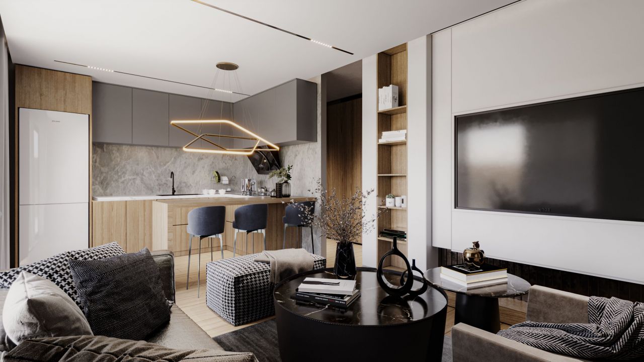 Квартира в Газипаше, Турция, 60 м² - фото 12