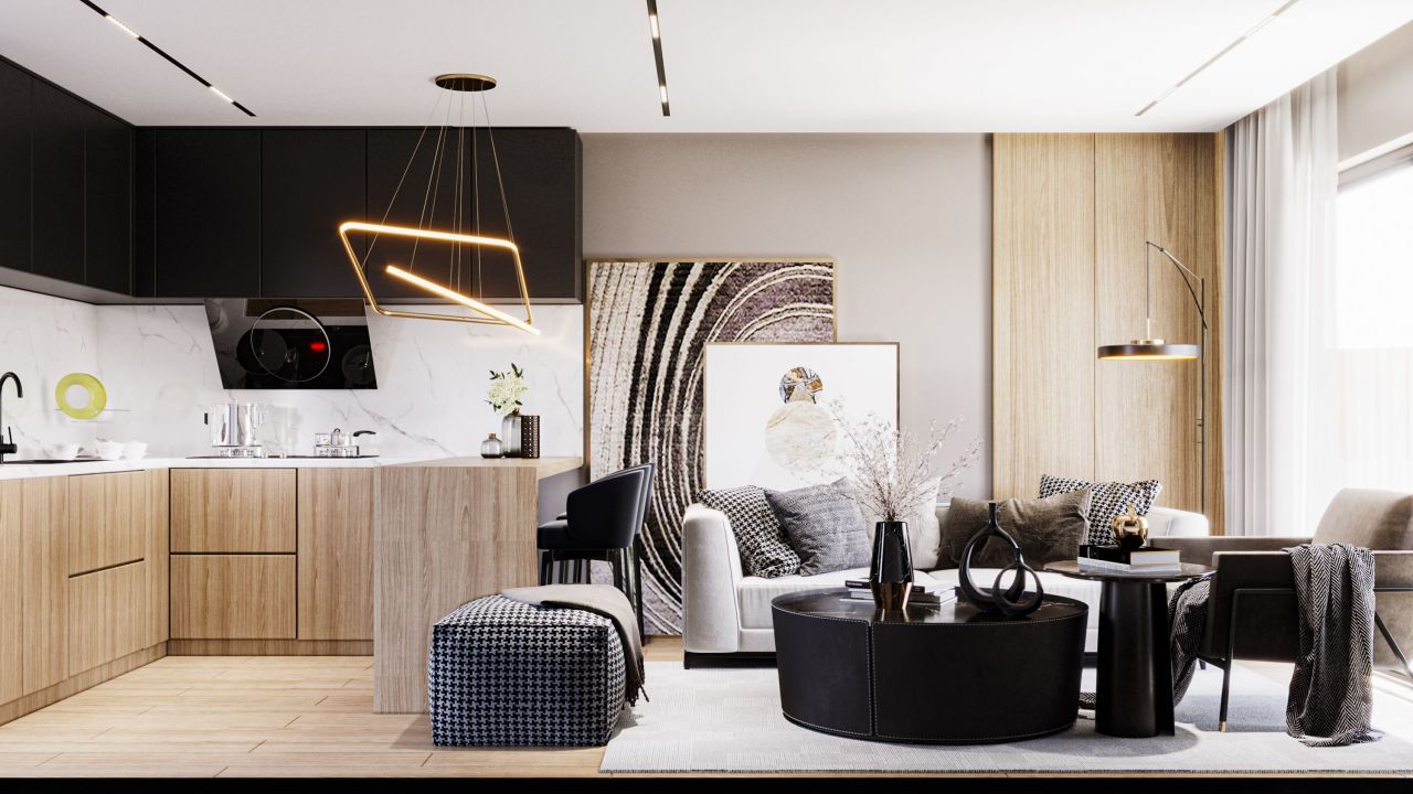 Квартира в Газипаше, Турция, 60 м² - фото 8