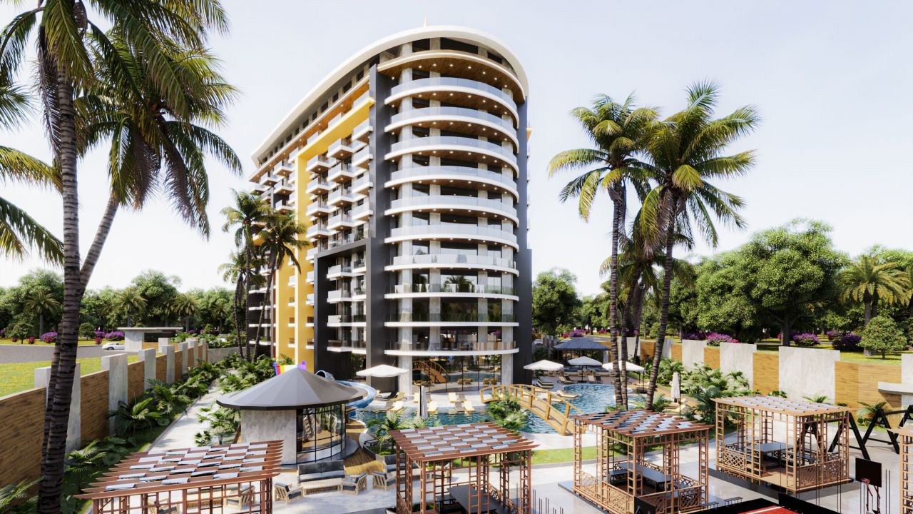 Квартира в Газипаше, Турция, 60 м² - фото 4