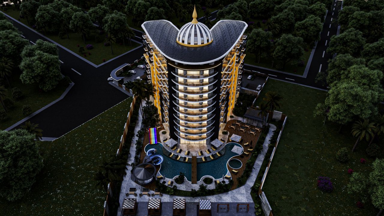 Квартира в Газипаше, Турция, 60 м² - фото 5