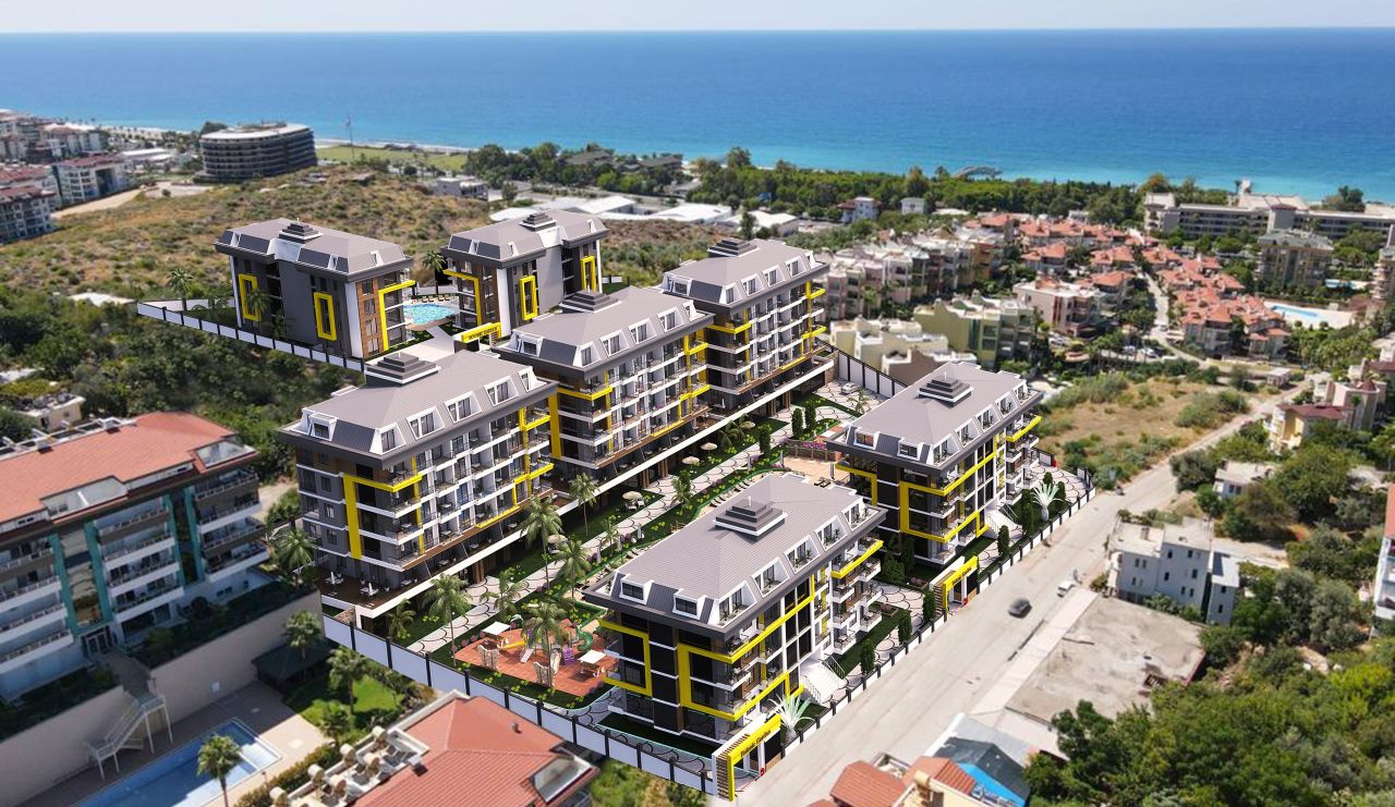 Апартаменты в Кестеле, Турция, 48 м² - фото 1