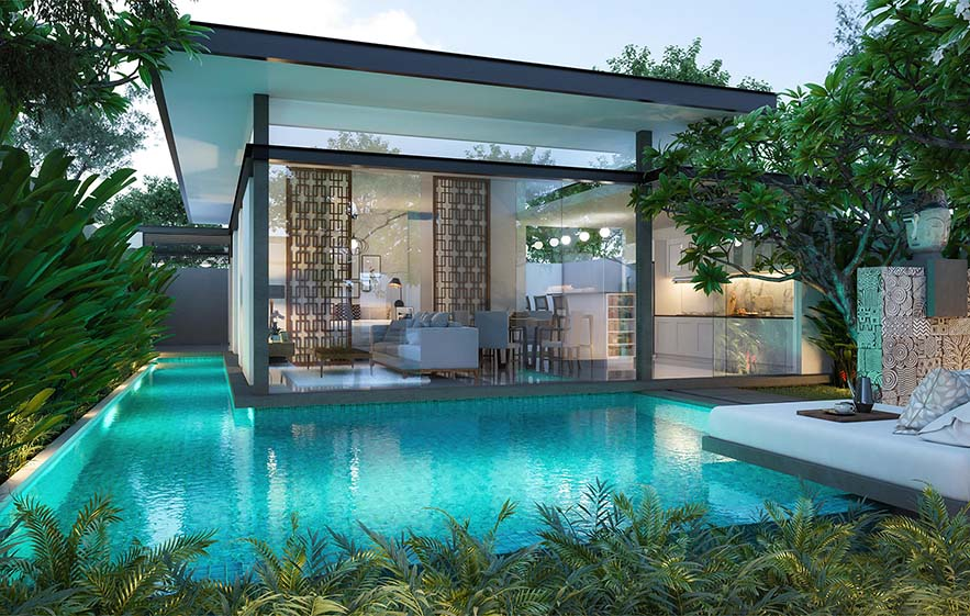 Вилла в Джимбаране, Индонезия, 82 м² - фото 1