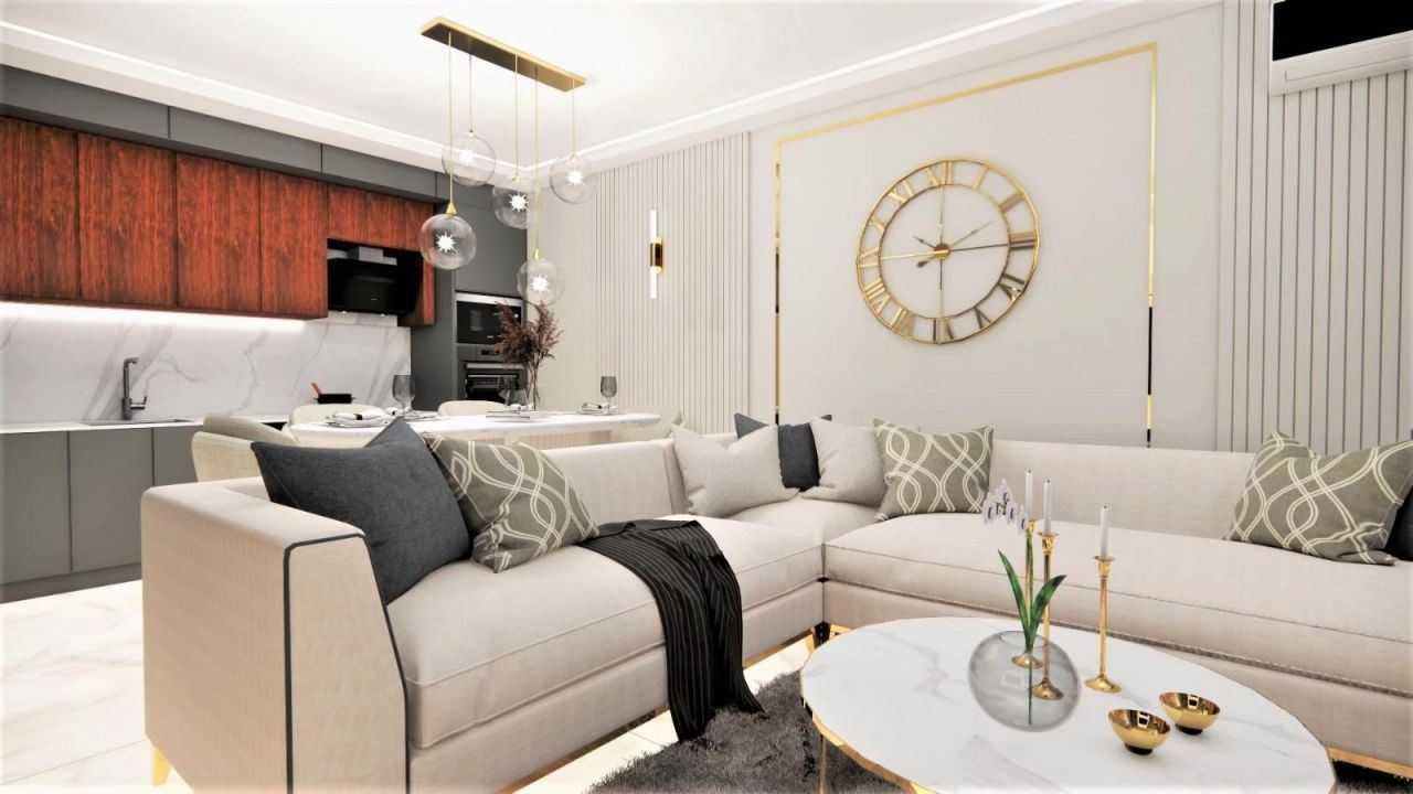 Квартира в Алании, Турция, 51 м² - фото 11