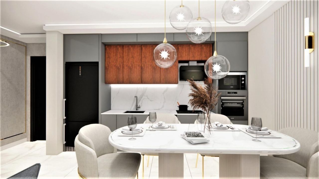 Квартира в Алании, Турция, 51 м² - фото 9