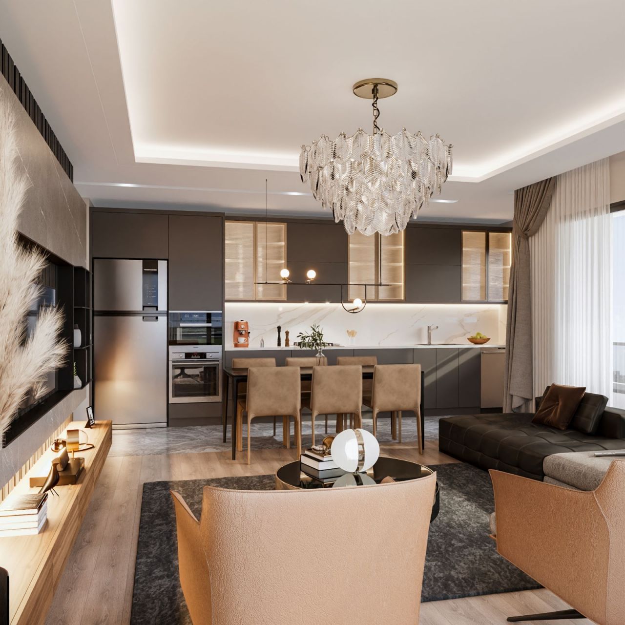 Квартира в Мерсине, Турция, 70 м² - фото 8