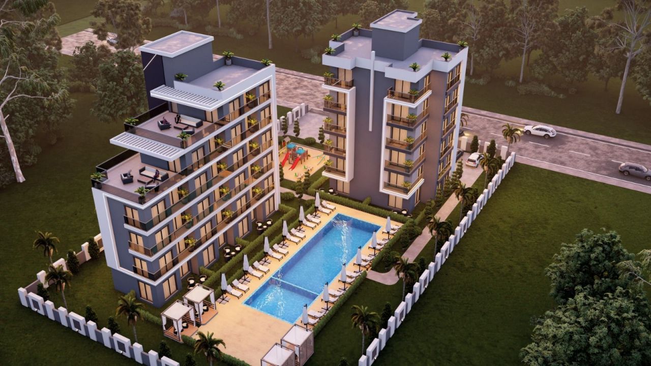 Квартира в Анталии, Турция, 52 м² - фото 1