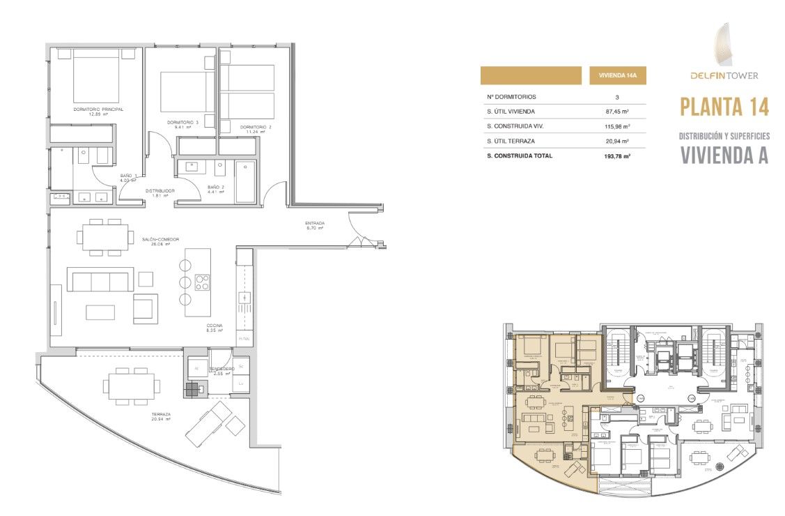 Апартаменты в Бенидорме, Испания, 194 м² - фото 18