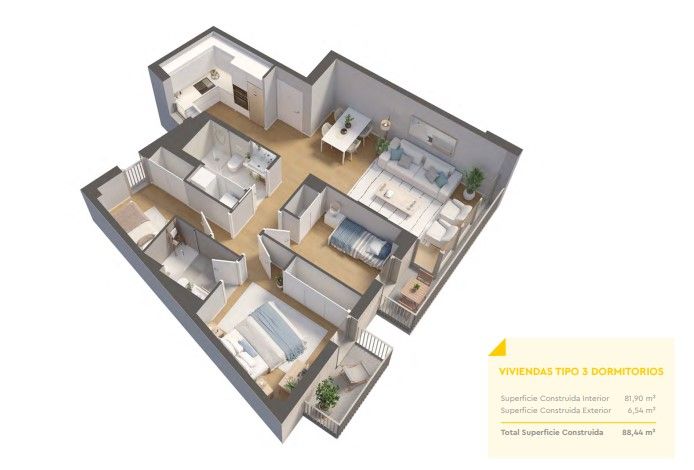 Квартира в Барселоне, Испания, 107 м² - фото 6