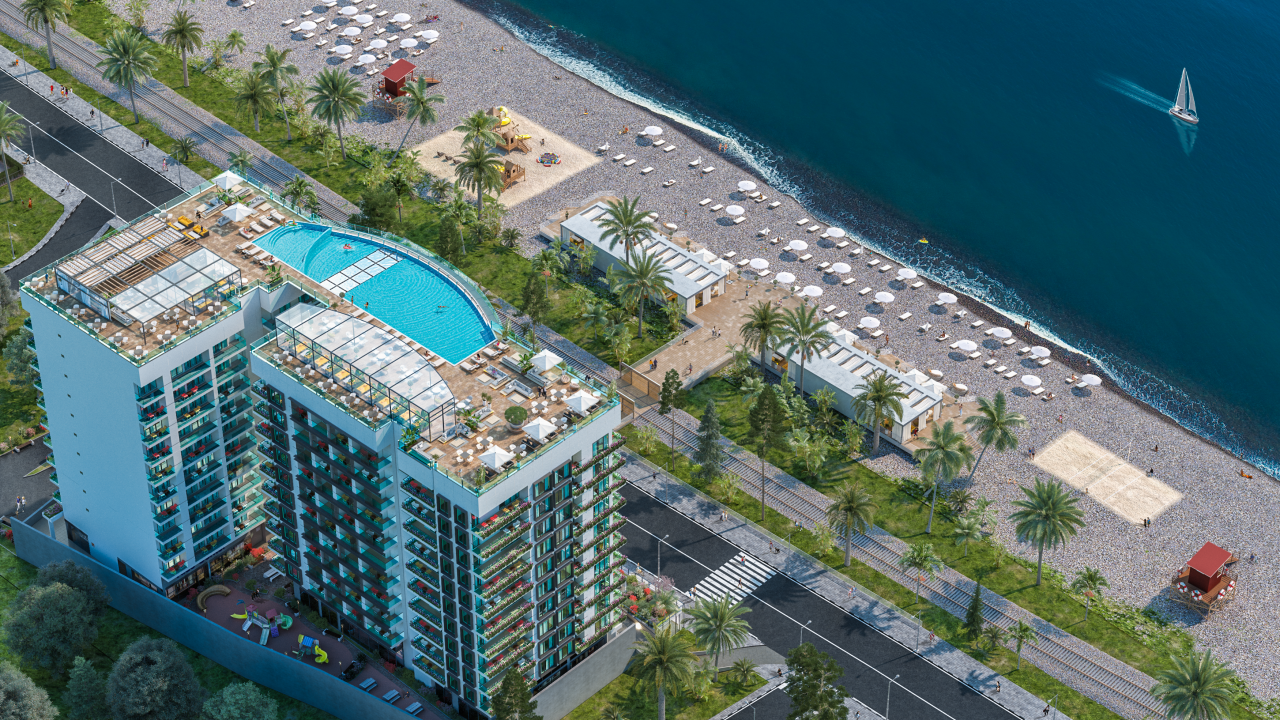 Квартира в Батуми, Грузия, 34.5 м² - фото 1