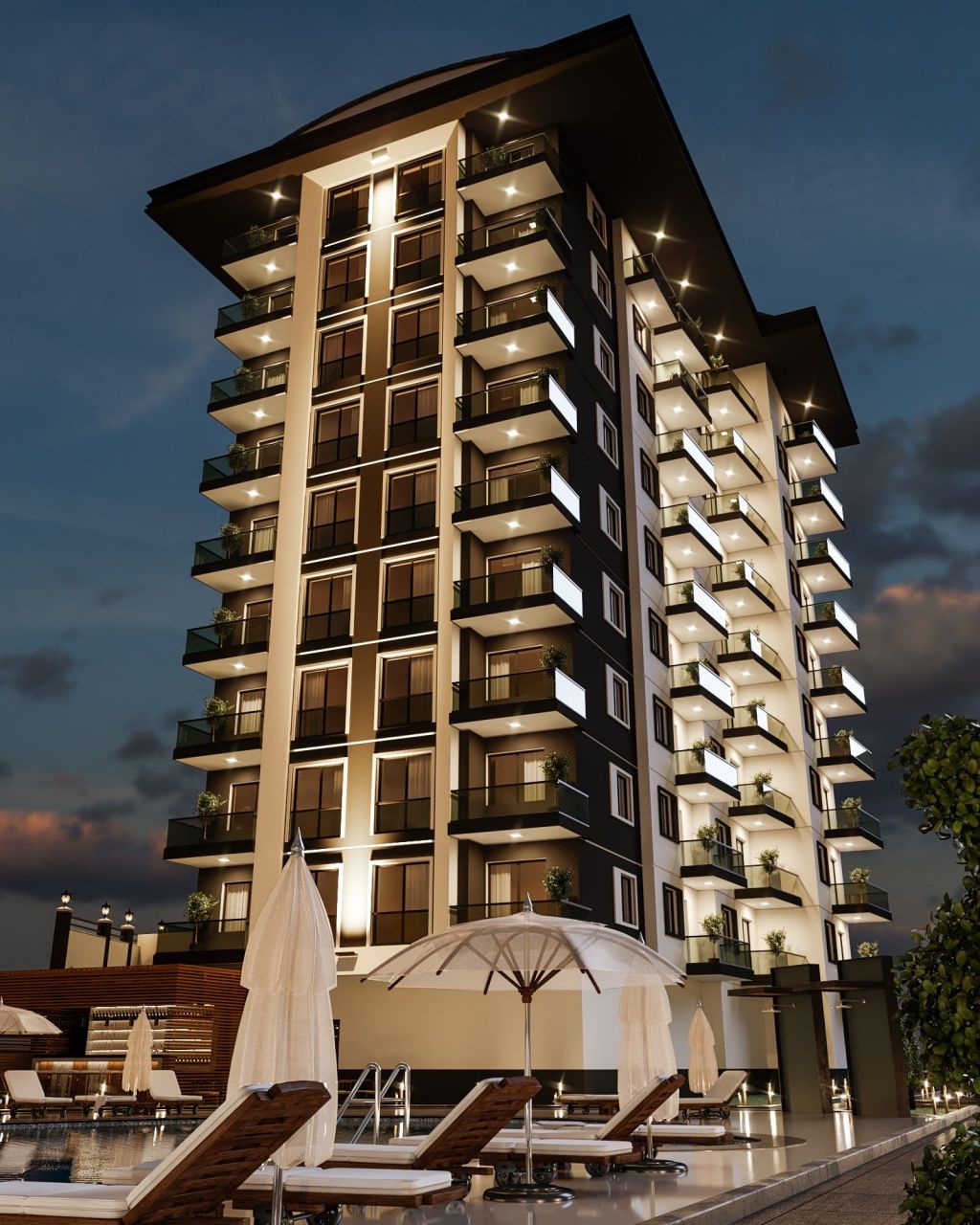 Апартаменты в Авсалларе, Турция, 51 м² - фото 1