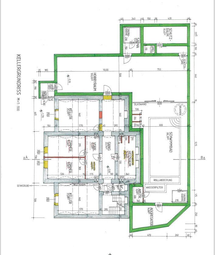 Вилла в Вене, Австрия, 350 м² - фото 16