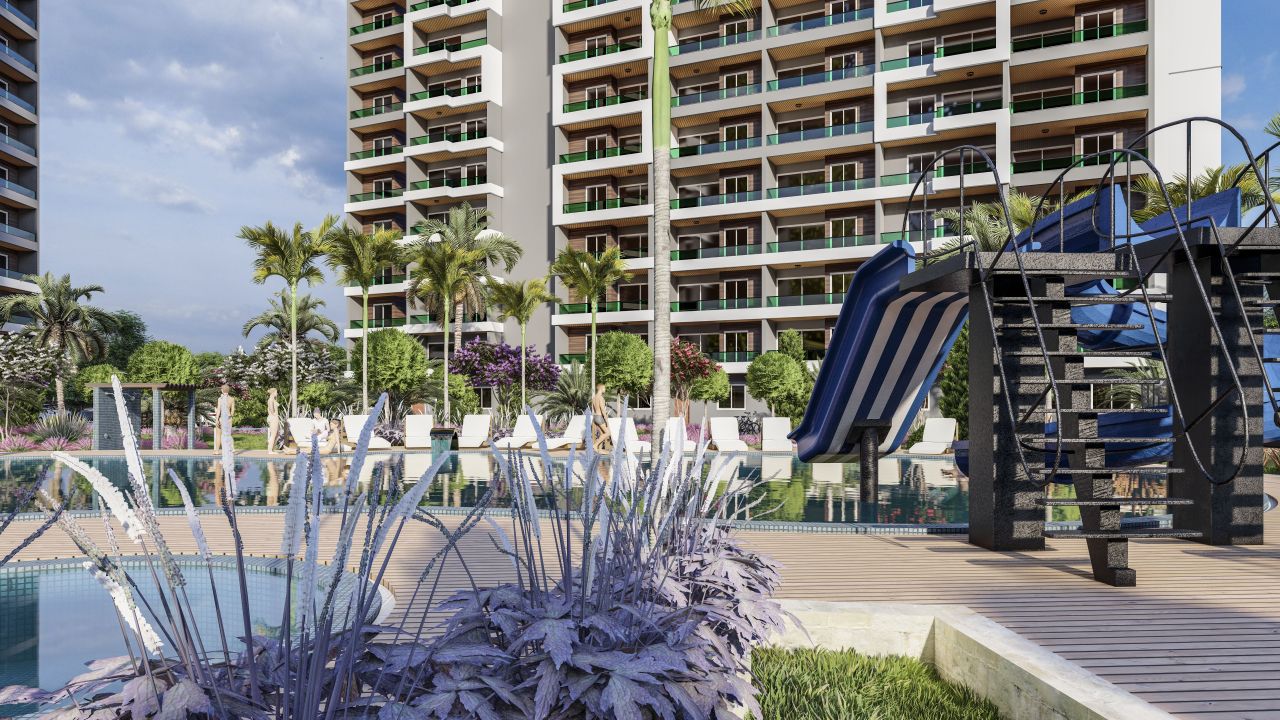 Квартира в Мерсине, Турция, 56 м² - фото 4