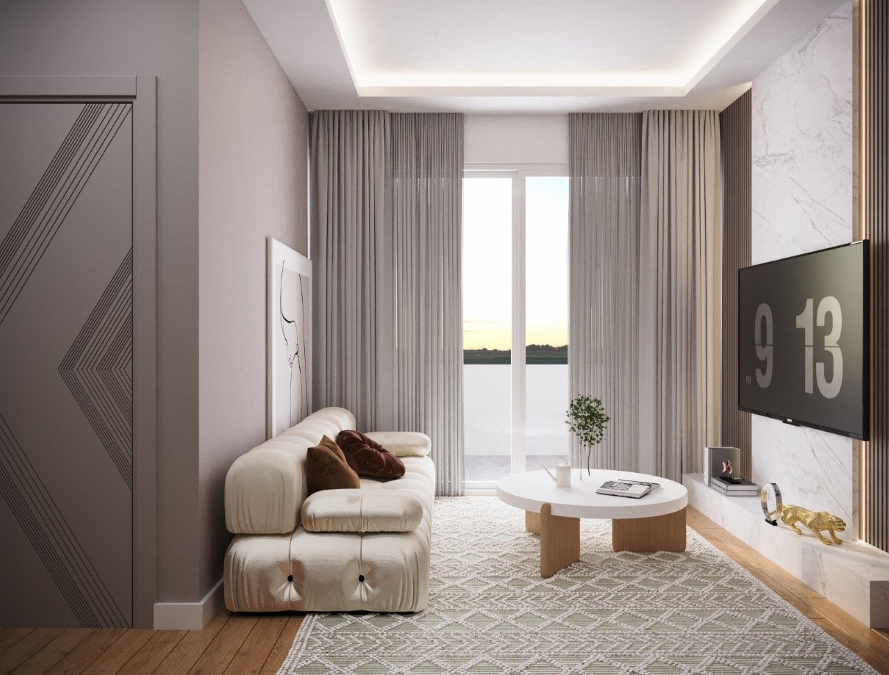 Квартира в Мерсине, Турция, 56 м² - фото 15