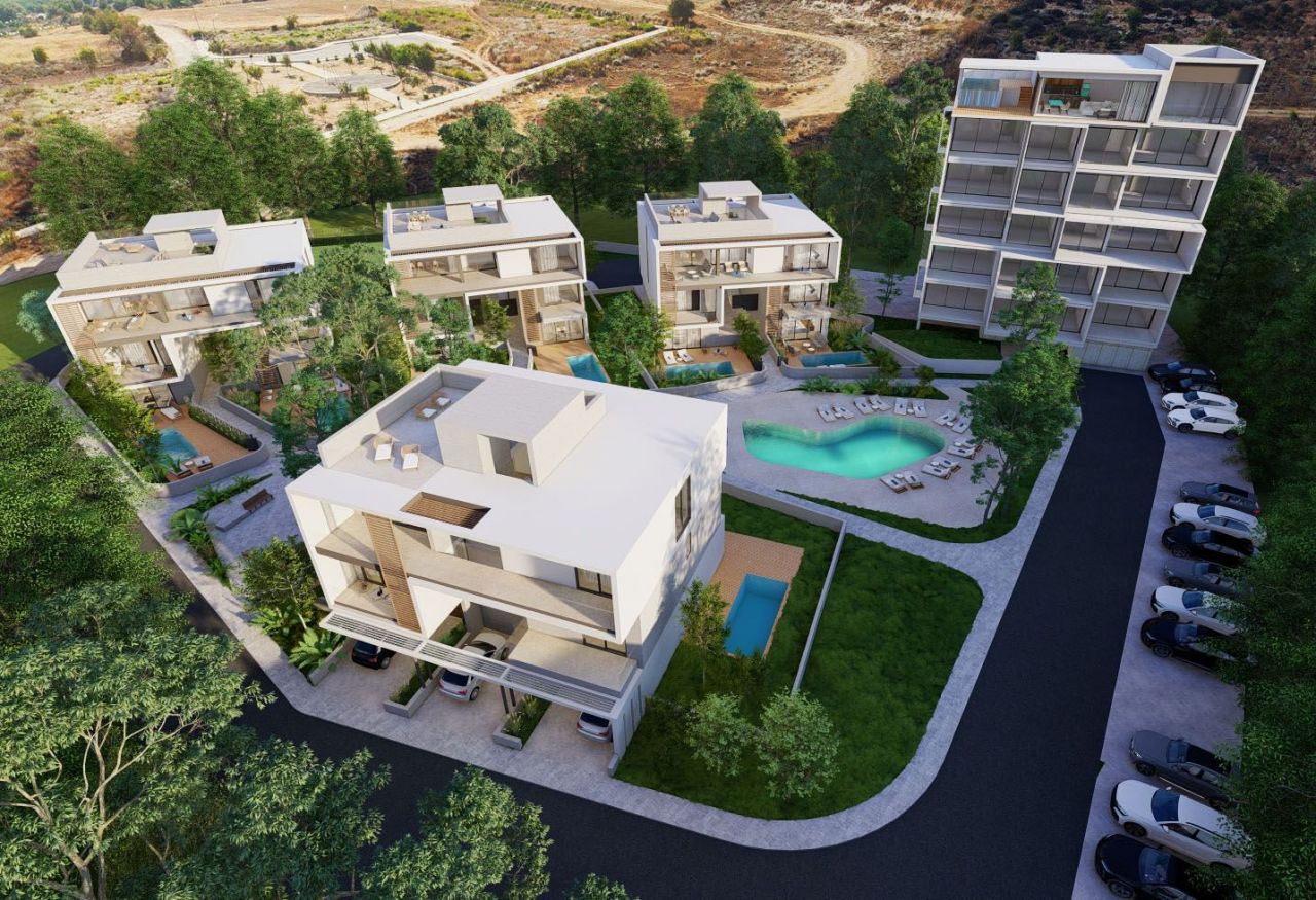 Апартаменты в Пафосе, Кипр, 74 м2 - фото 1