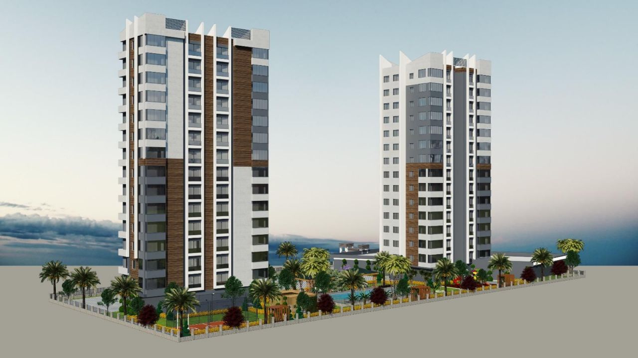 Квартира в Мерсине, Турция, 130 м² - фото 1